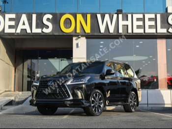 Lexus  LX  570 S Black Edition  2021  Automatic  34,000 Km  8 Cylinder  Four Wheel Drive (4WD)  SUV  Black  With Warranty