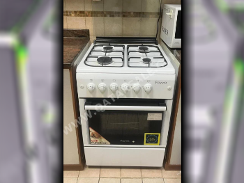 Cooking Range  - Gas  - White