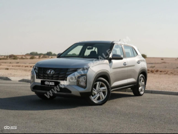 Hyundai  Creta  2024  Automatic  5,000 Km  4 Cylinder  Front Wheel Drive (FWD)  SUV  Silver  With Warranty