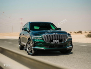 Genesis  GV 80  2021  Automatic  74,000 Km  6 Cylinder  All Wheel Drive (AWD)  SUV  Green  With Warranty