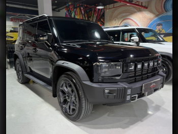 Jetour  T2  Luxury Plus  2025  Automatic  12,000 Km  4 Cylinder  All Wheel Drive (AWD)  SUV  Black  With Warranty