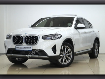 BMW  X-Series  X4  2024  Automatic  1,000 Km  4 Cylinder  Four Wheel Drive (4WD)  SUV  White  With Warranty