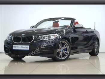 بي ام دبليو  الفئة - الثانيه  235i  2016  اوتوماتيك  38,450 كم  6 سلندر  دفع خلفي  كشف  أسود  تحت الضمان