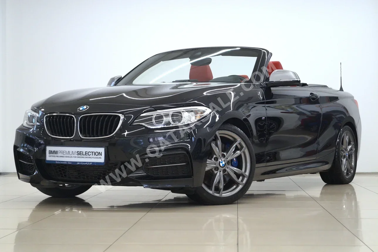 بي ام دبليو  الفئة - الثانيه  235i  2016  اوتوماتيك  38,450 كم  6 سلندر  دفع خلفي  كشف  أسود  تحت الضمان