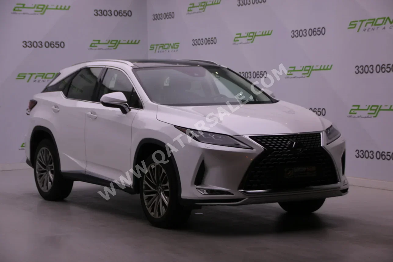 Lexus  RX  350  2022  Automatic  42,753 Km  6 Cylinder  Four Wheel Drive (4WD)  SUV  White  With Warranty