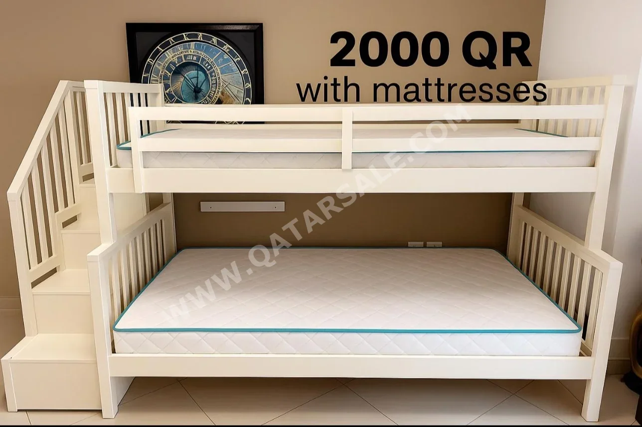 Kids Beds - Bunk Bed  - Home Center  - White
