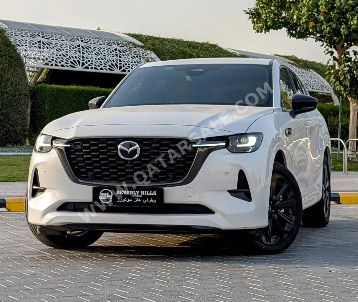 Mazda  CX  60  2024  Automatic  26,300 Km  6 Cylinder  All Wheel Drive (AWD)  SUV  White  With Warranty