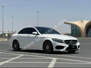 Mercedes-Benz  C-Class  250  2015  Automatic  107,000 Km  4 Cylinder  Rear Wheel Drive (RWD)  Sedan  White