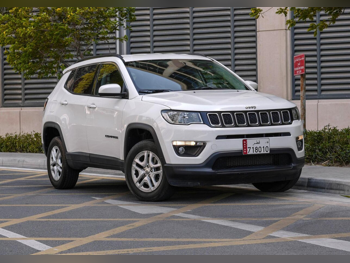 Jeep  Compass  2020  Automatic  91,000 Km  4 Cylinder  Four Wheel Drive (4WD)  SUV  White