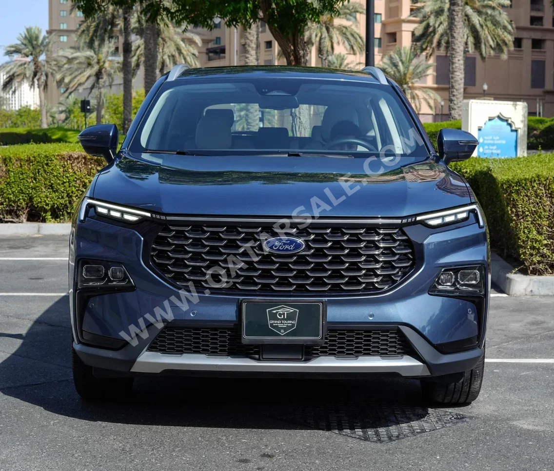 Ford  Territory  2024  Automatic  15,000 Km  6 Cylinder  Four Wheel Drive (4WD)  SUV  Blue  With Warranty