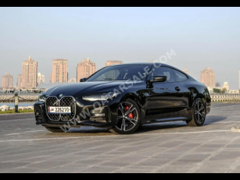 BMW  4-Series  420 I  2021  Automatic  40,000 Km  4 Cylinder  Rear Wheel Drive (RWD)  Sedan  Black  With Warranty