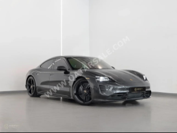Porsche  Taycan  Turbo S  2020  Automatic  49,000 Km  0 Cylinder  All Wheel Drive (AWD)  Coupe / Sport  Gray  With Warranty