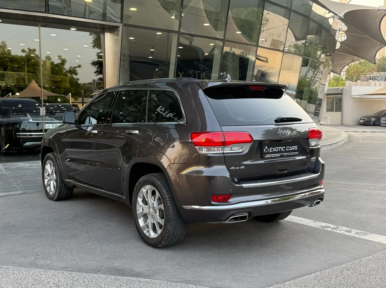 Jeep  Grand Cherokee  Summit  2021  Automatic  18,000 Km  6 Cylinder  Four Wheel Drive (4WD)  SUV  Gray  With Warranty