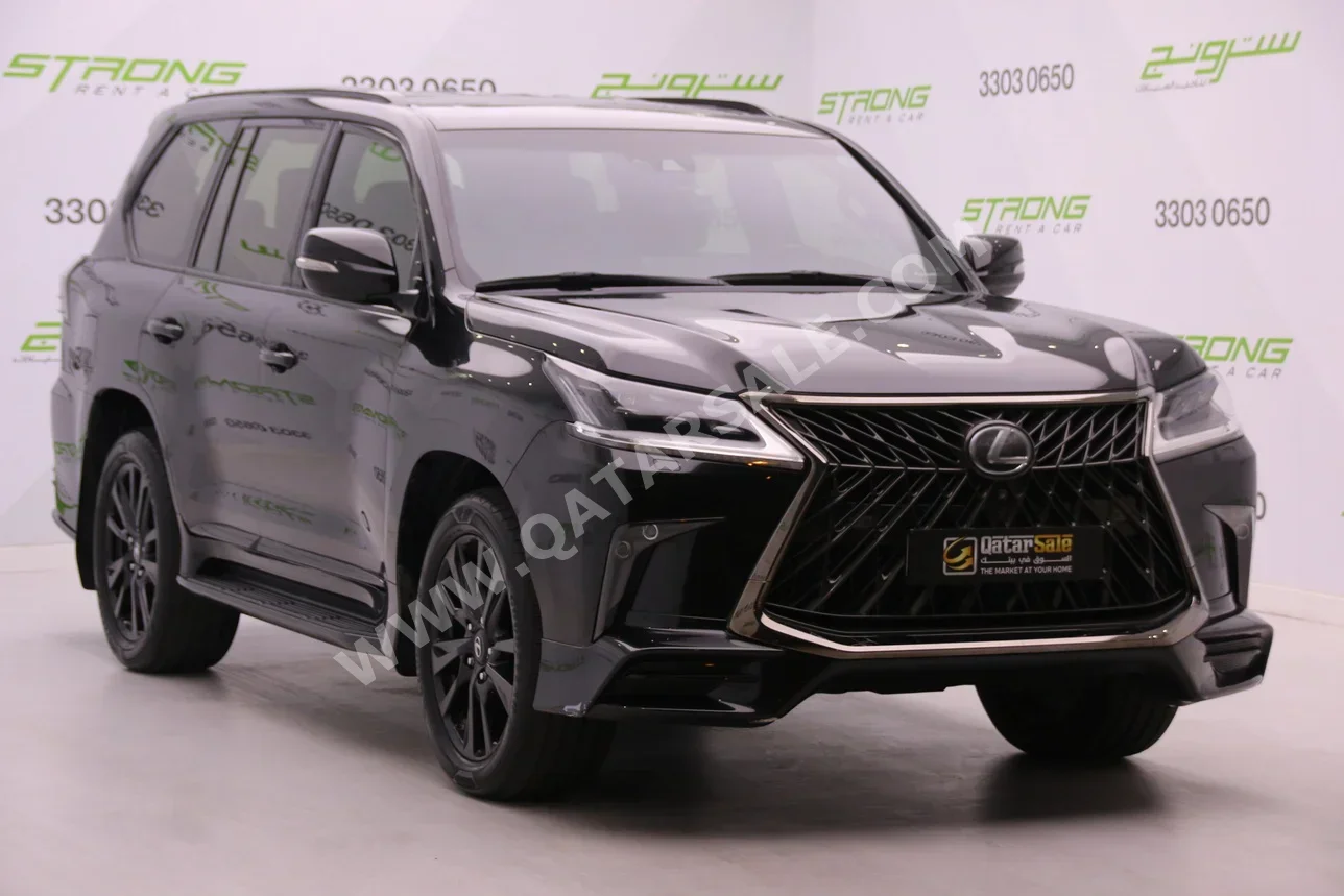 Lexus  LX  570  2017  Automatic  110,000 Km  8 Cylinder  Four Wheel Drive (4WD)  SUV  Black