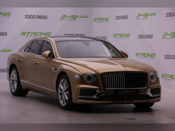 Bentley  Continental  Flying Spur  2022  Automatic  36,000 Km  8 Cylinder  All Wheel Drive (AWD)  Sedan  Gold  With Warranty