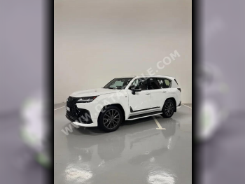Lexus  LX  600 F Sport  2024  Automatic  50,000 Km  6 Cylinder  Four Wheel Drive (4WD)  SUV  White  With Warranty