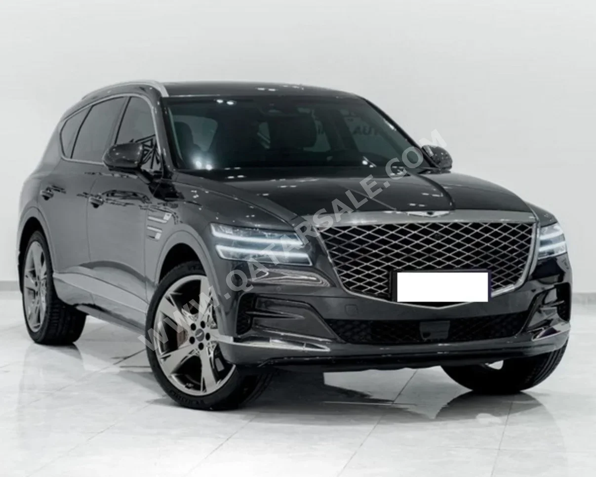 Genesis  GV 80  2023  Automatic  28,000 Km  6 Cylinder  Four Wheel Drive (4WD)  SUV  Gray  With Warranty