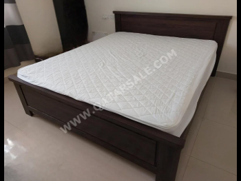 Beds - King  - Brown  - Mattress Included