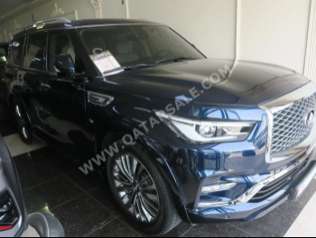  Infiniti  QX  80  2018  Automatic  257,000 Km  8 Cylinder  Four Wheel Drive (4WD)  SUV  Dark Blue  With Warranty