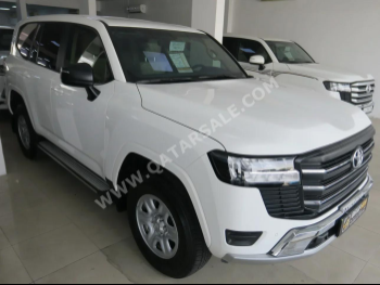 Toyota  Land Cruiser  GX  2024  Automatic  13,000 Km  6 Cylinder  Four Wheel Drive (4WD)  SUV  White  With Warranty