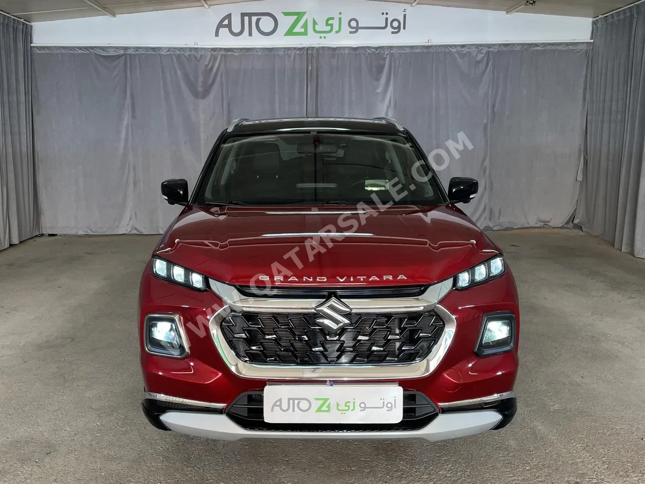 سوزوكي  غراند فيتارا  2023  اوتوماتيك  19,300 كم  4 سلندر  دفع رباعي  اس يو في  عنابي  تحت الضمان