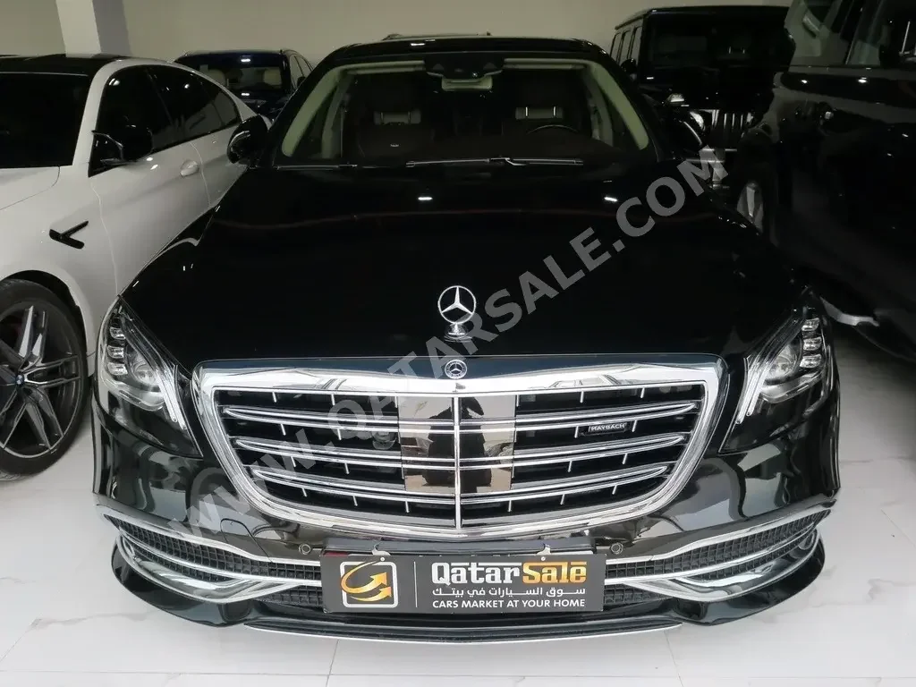 Mercedes-Benz  Maybach  S560  2018  Automatic  18,000 Km  12 Cylinder  Rear Wheel Drive (RWD)  Sedan  Black  With Warranty