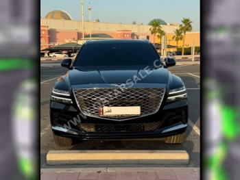 Genesis  GV 80  2023  Automatic  22,000 Km  6 Cylinder  All Wheel Drive (AWD)  SUV  Black  With Warranty