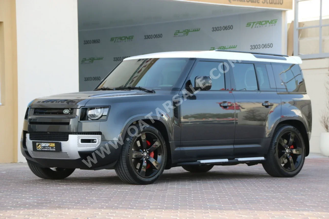  Land Rover  Defender  110 SE  2023  Automatic  37,000 Km  6 Cylinder  Four Wheel Drive (4WD)  SUV  Carpathian grey  With Warranty
