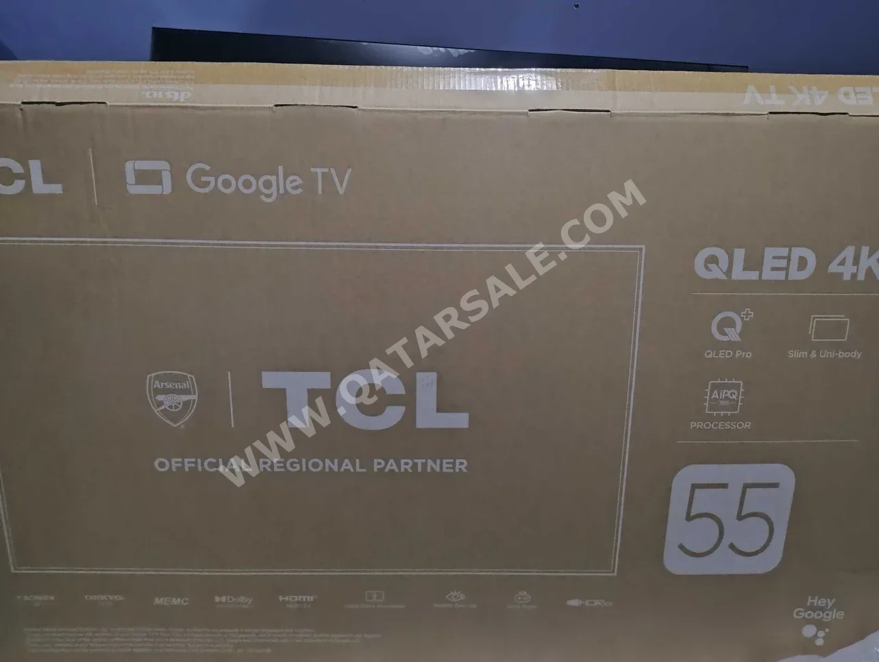 Television (TV) TCL  - 55 Inch  - 4K or UHD