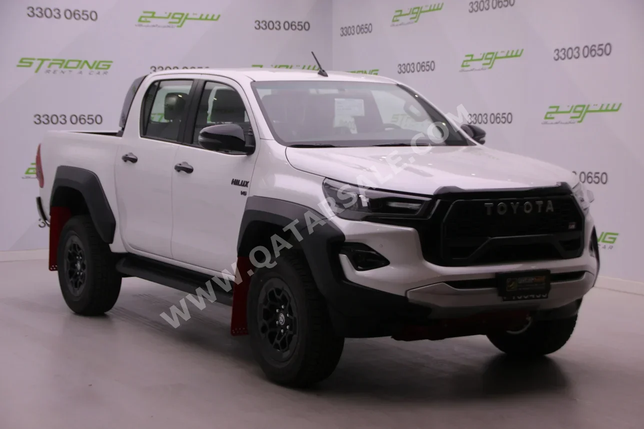 Toyota  Hilux  GR Sport  2025  Automatic  0 Km  6 Cylinder  Four Wheel Drive (4WD)  Pick Up  Pearl  With Warranty