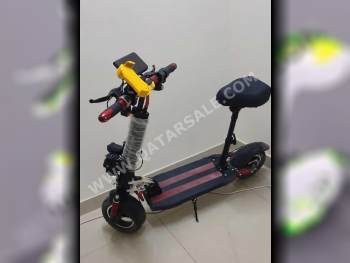 Scooters Electric Scooter  - Black  - Foldable