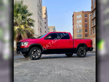 Dodge  Ram  Rebel  2019  Automatic  120,000 Km  8 Cylinder  Four Wheel Drive (4WD)  Pick Up  Red  With Warranty