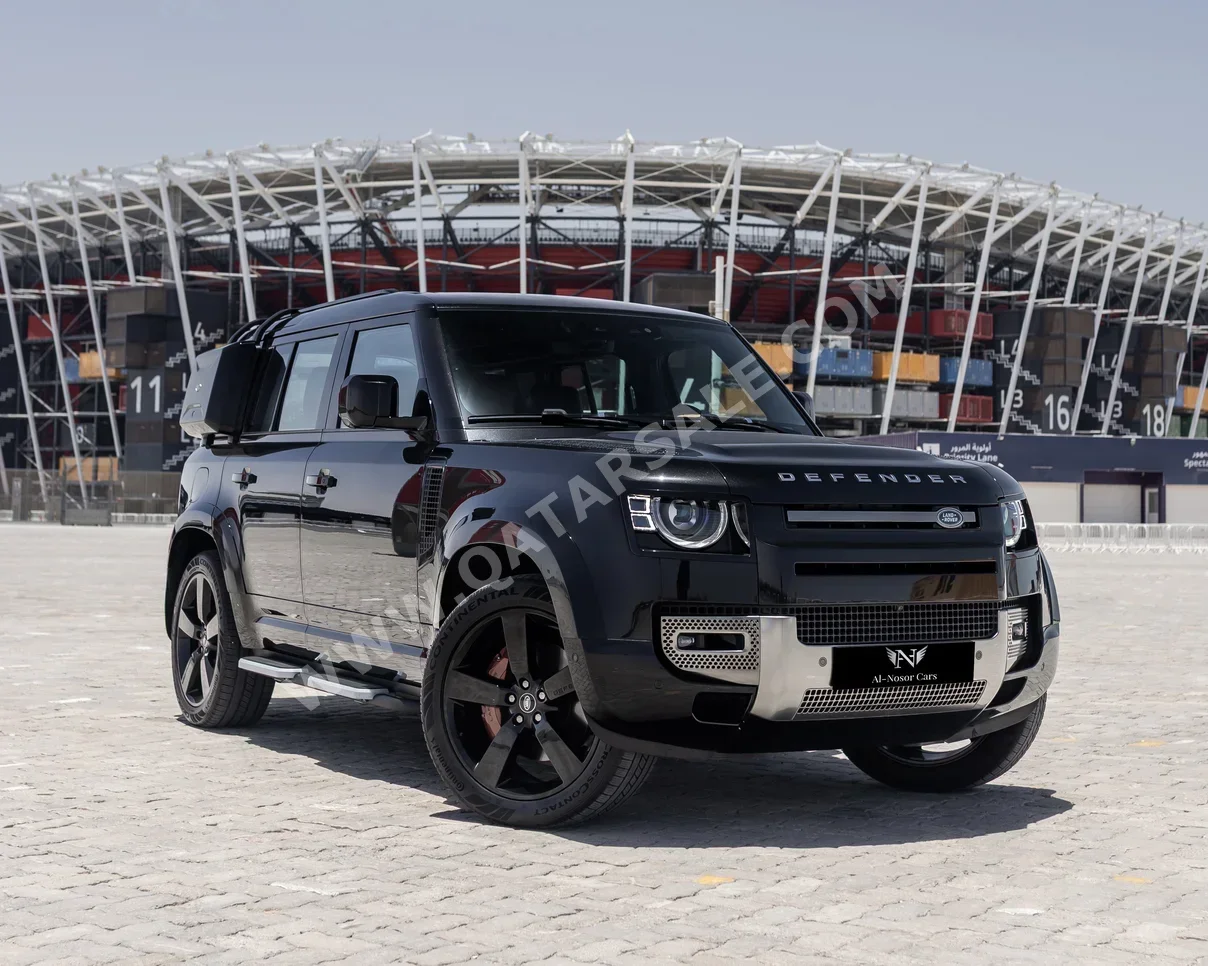 Land Rover  Defender  110 X  2024  Automatic  9,000 Km  6 Cylinder  Four Wheel Drive (4WD)  SUV  Black  With Warranty