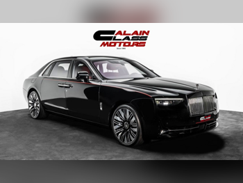 Rolls-Royce  Ghost  2025  Automatic  0 Km  12 Cylinder  All Wheel Drive (AWD)  Sedan  Black  With Warranty