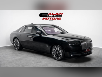 Rolls-Royce  Ghost  2025  Automatic  0 Km  12 Cylinder  All Wheel Drive (AWD)  Sedan  Black  With Warranty