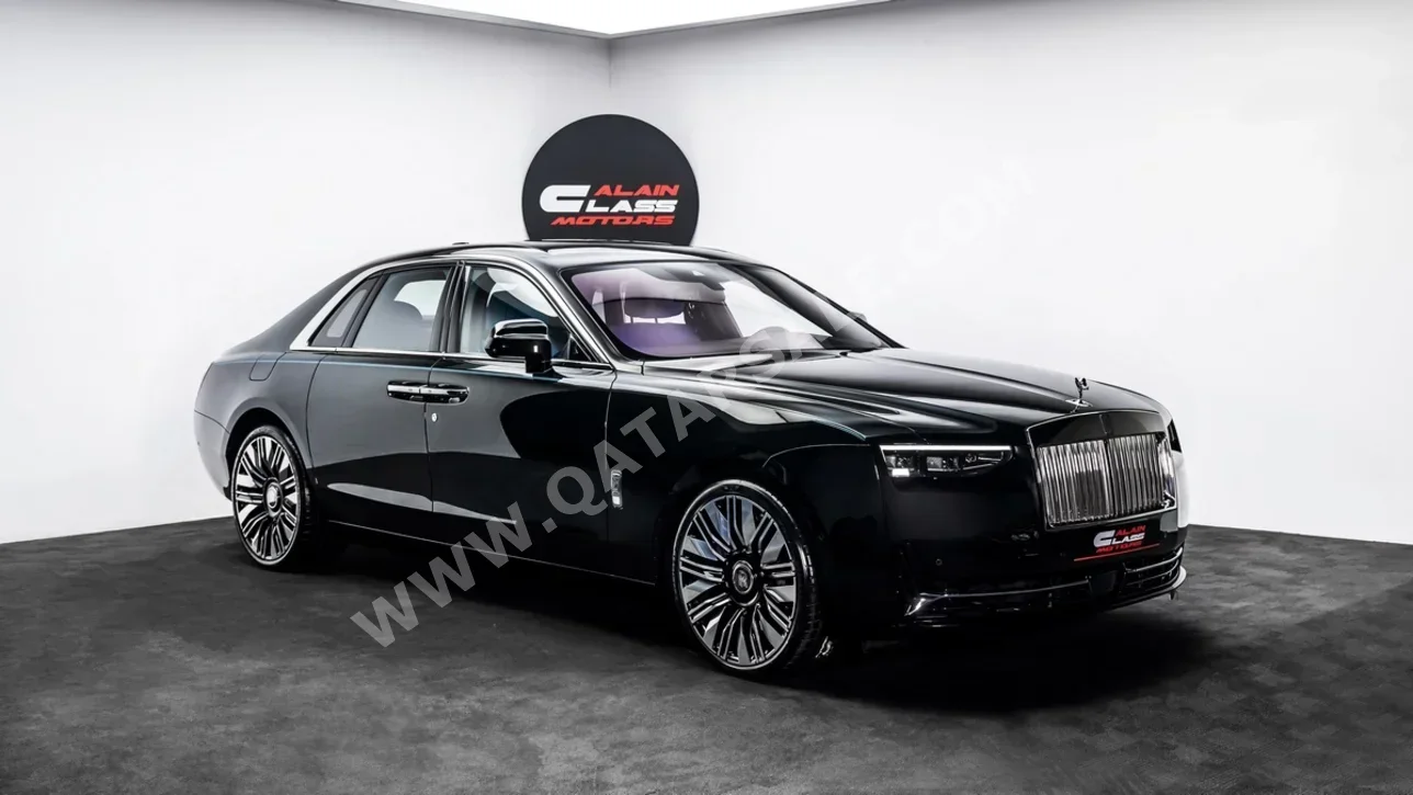 Rolls-Royce  Ghost  2025  Automatic  0 Km  12 Cylinder  All Wheel Drive (AWD)  Sedan  Black  With Warranty