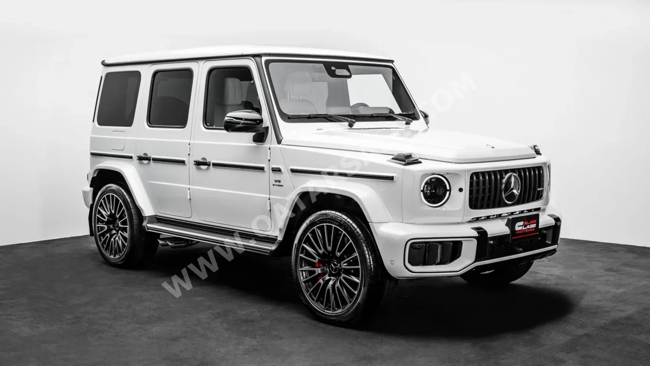 Mercedes-Benz  G-Class  63 AMG  2025  Automatic  145 Km  8 Cylinder  Four Wheel Drive (4WD)  SUV  White  With Warranty