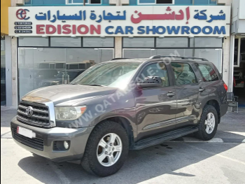  Toyota  Sequoia  2014  Automatic  230,000 Km  8 Cylinder  Four Wheel Drive (4WD)  SUV  Brown  With Warranty