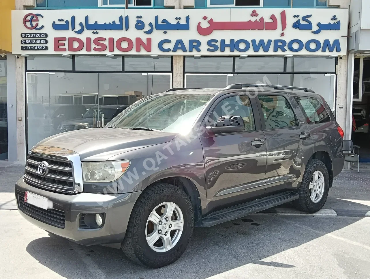  Toyota  Sequoia  2014  Automatic  230,000 Km  8 Cylinder  Four Wheel Drive (4WD)  SUV  Brown  With Warranty