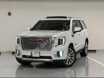 GMC  Yukon  Denali  2023  Automatic  79,000 Km  8 Cylinder  Four Wheel Drive (4WD)  SUV  White  With Warranty