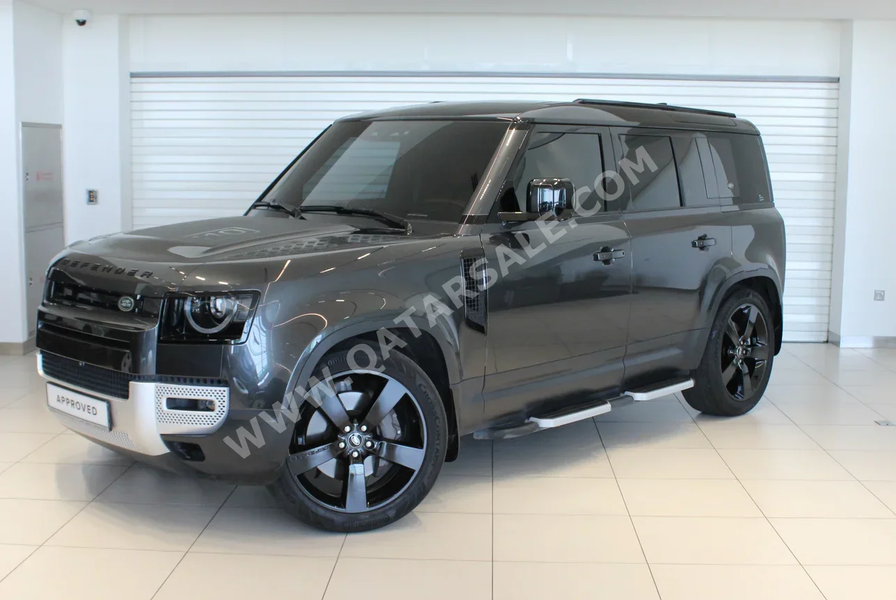 Land Rover  Defender  110 HSE  2024  Automatic  28,224 Km  6 Cylinder  Four Wheel Drive (4WD)  SUV  Gray  With Warranty