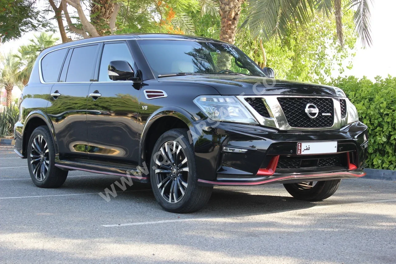 Nissan  Patrol  Nismo  2016  Automatic  198,000 Km  8 Cylinder  Four Wheel Drive (4WD)  SUV  Black  With Warranty