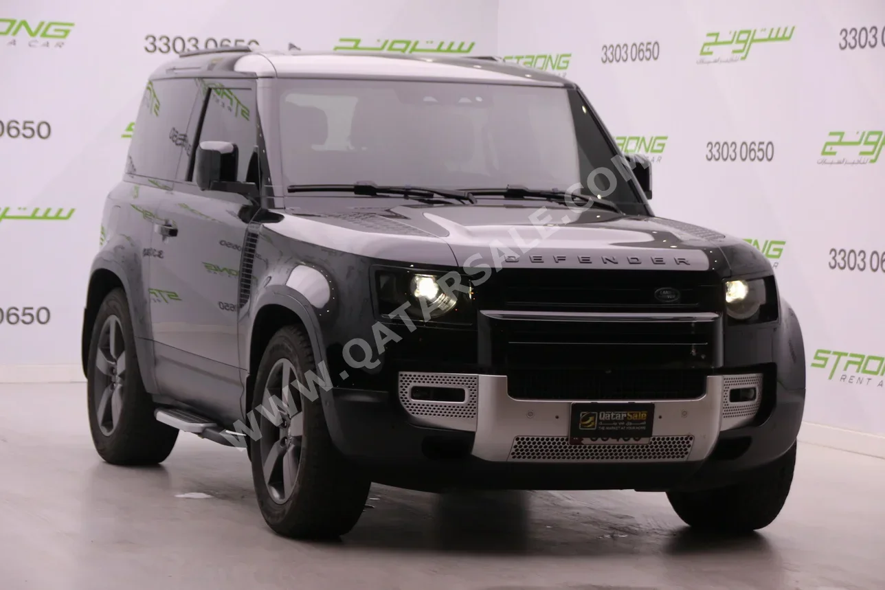 Land Rover  Defender  90 HSE  2024  Automatic  12,400 Km  6 Cylinder  Four Wheel Drive (4WD)  SUV  Black  With Warranty