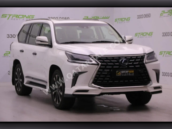 Lexus  LX  570  2016  Automatic  419,000 Km  8 Cylinder  Four Wheel Drive (4WD)  SUV  White