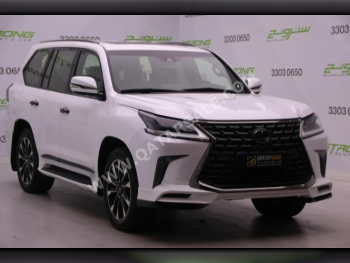 Lexus  LX  570 S Black Edition  2021  Automatic  96,012 Km  8 Cylinder  Four Wheel Drive (4WD)  SUV  White
