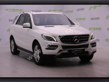 Mercedes-Benz  ML  350  2014  Automatic  24,000 Km  6 Cylinder  Four Wheel Drive (4WD)  SUV  White