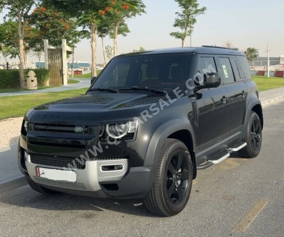 Land Rover  Defender  110 HSE  2023  Automatic  48,000 Km  6 Cylinder  Four Wheel Drive (4WD)  SUV  Black  With Warranty