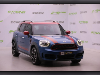 Mini  Cooper  CountryMan JCW  2020  Automatic  28,000 Km  4 Cylinder  All Wheel Drive (AWD)  Hatchback  Blue  With Warranty