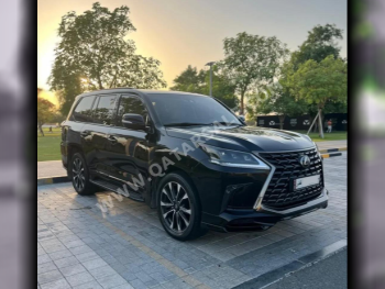 Lexus  LX  570 S Black Edition  2021  Automatic  57,000 Km  8 Cylinder  Four Wheel Drive (4WD)  SUV  Black