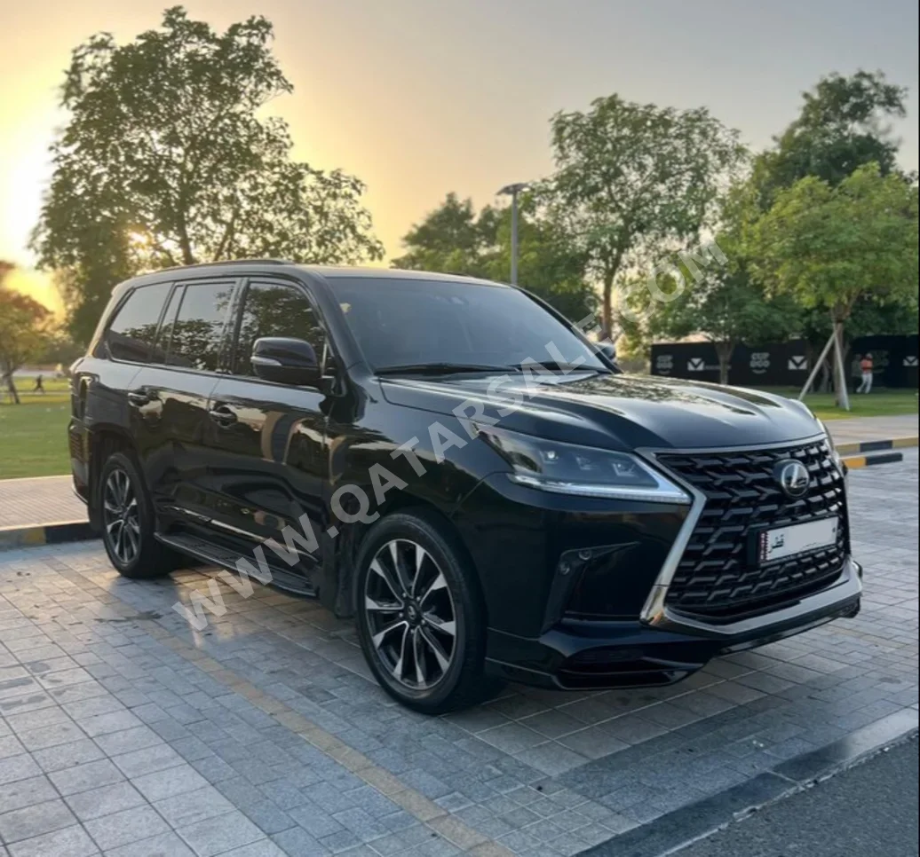 Lexus  LX  570 S Black Edition  2021  Automatic  57,000 Km  8 Cylinder  Four Wheel Drive (4WD)  SUV  Black